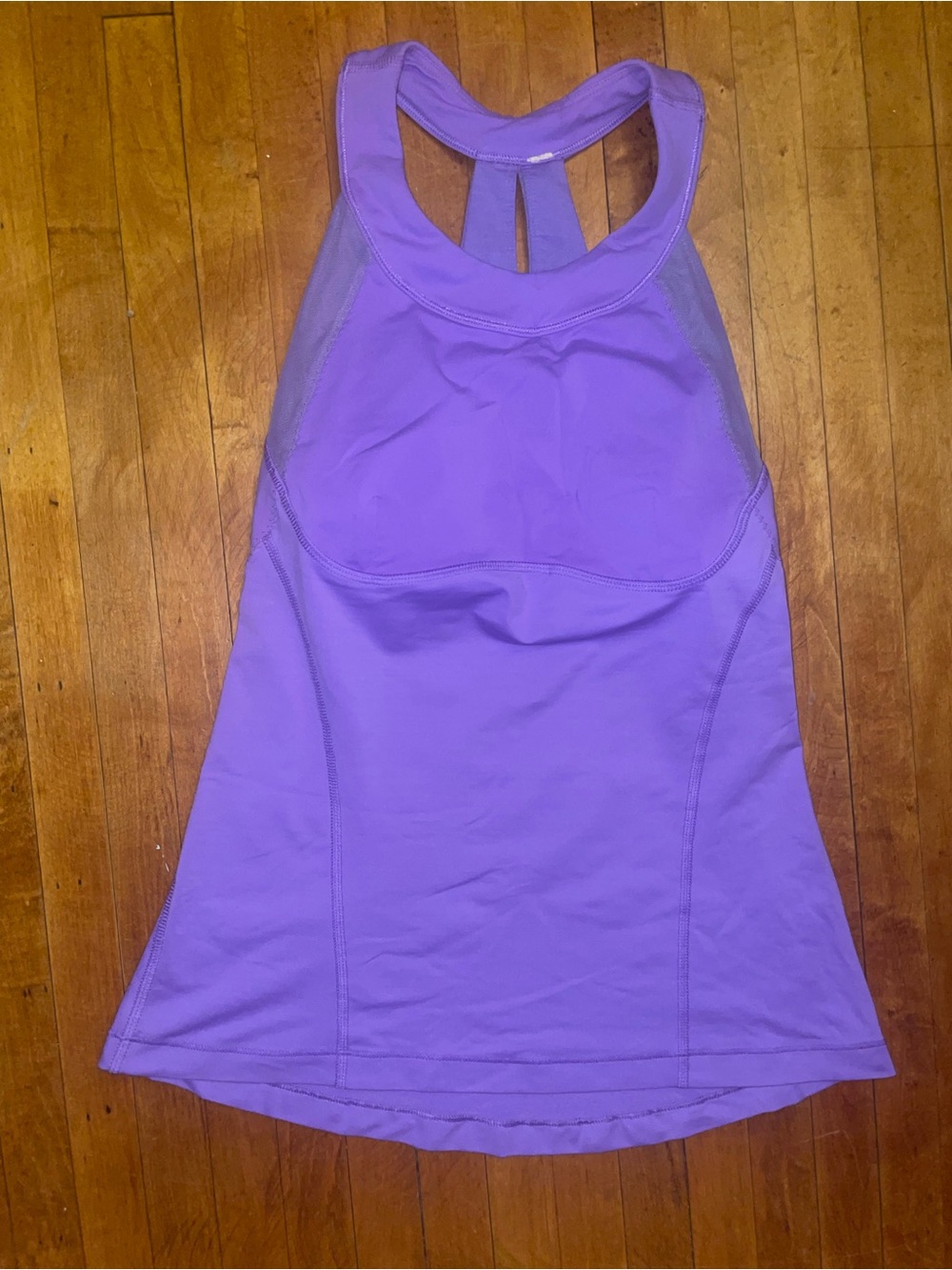 Lululemon Purple Racerback Athletic Tank Top